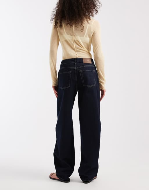 JJXX – Fuji – Barrel jeans med mörk tvätt, 3 av 5