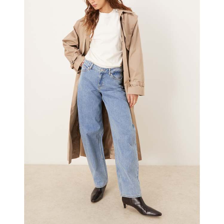JJXX Fuji Barrel Jeans in Natural | UK
