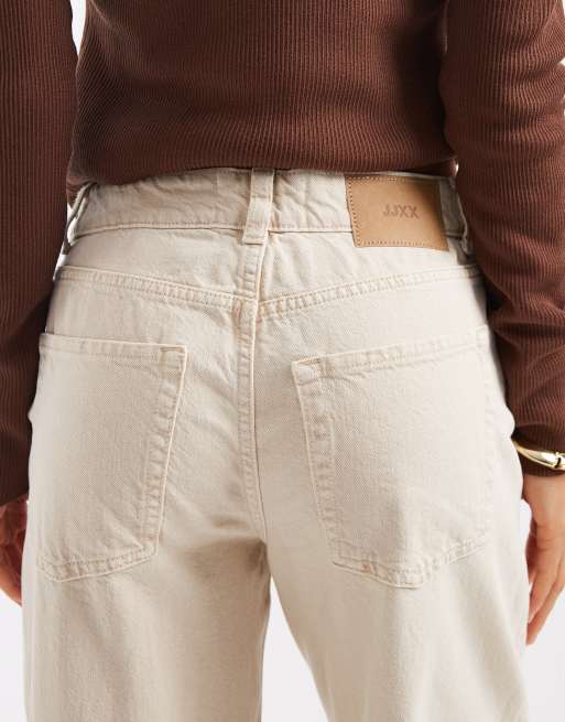 JJXX - Fuji - Jeans met ballonpijpen in crème, 5 van 5