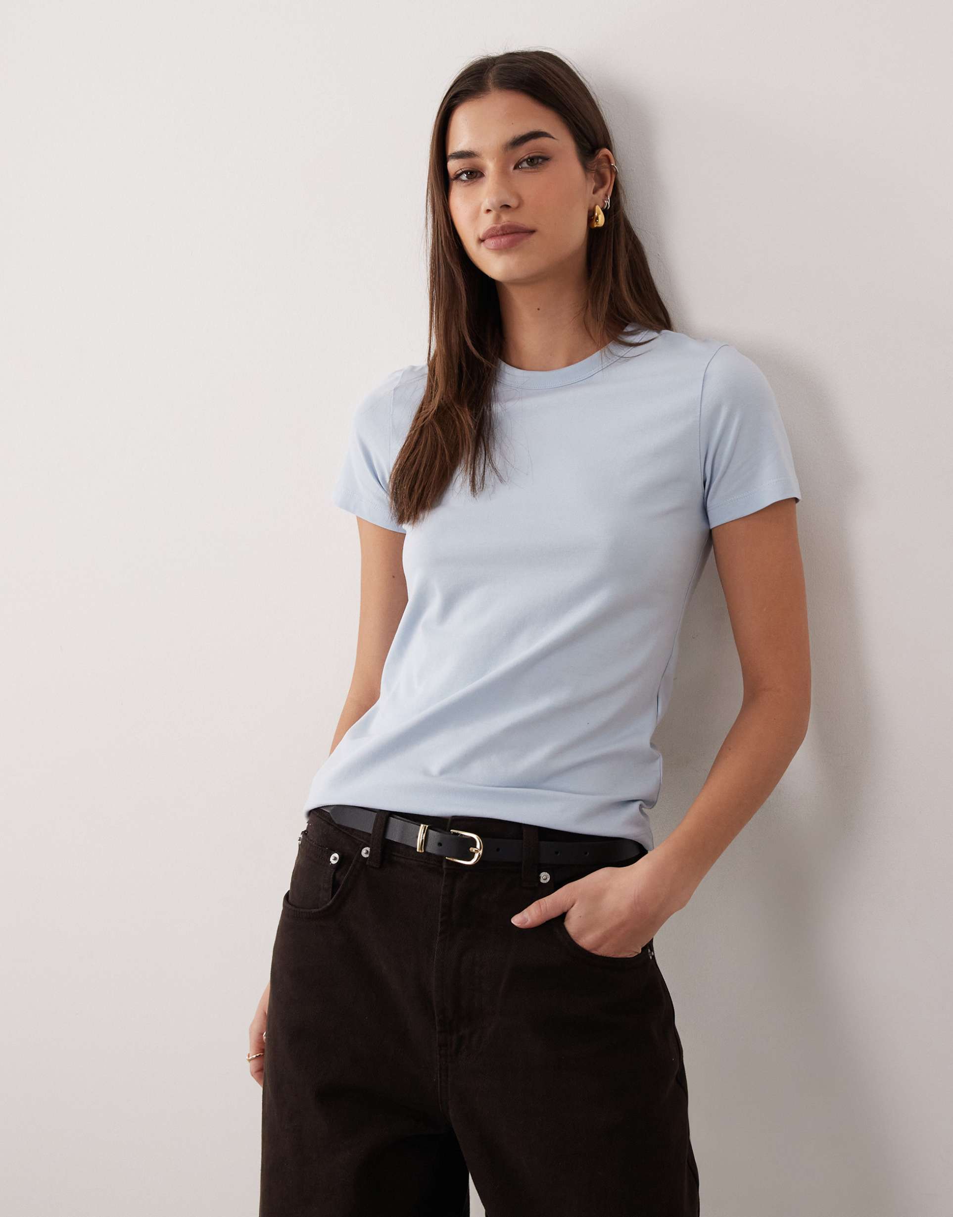 jjxx gigi t-shirt in light blue
