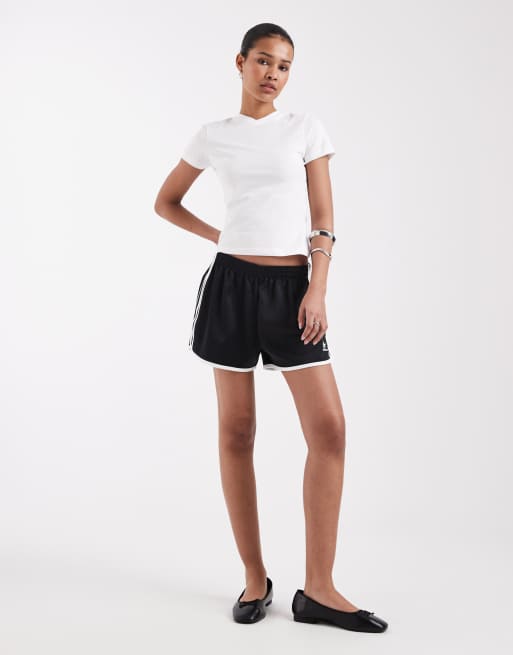 JJXX Gigi v neck tee in white, 2 of 4