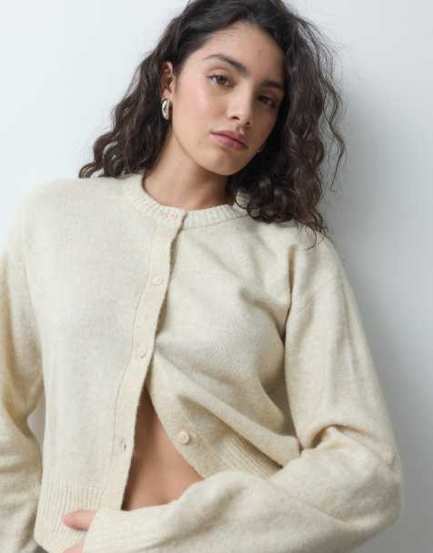 JJXX gilet en maille en mélange de laine beige chiné - view 1