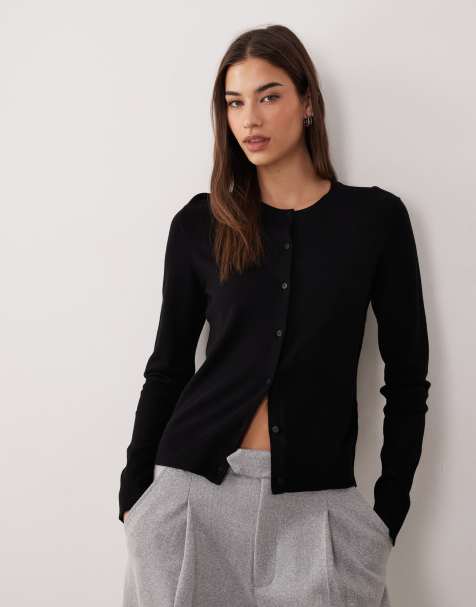 JJXX - Gilet ras de cou en maille - Noir - view 1