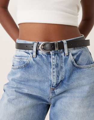 JJXX - Gürtel in Schwarz mit Schnalle