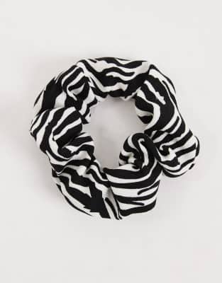 JJXX - Haargummi mit Zebraprint-Weiß