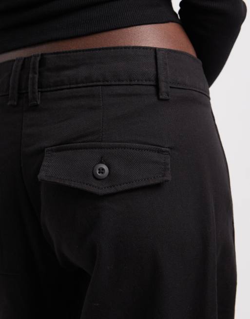 JJXX High-Waist-Barrel-Fit-Hose in Schwarz, 4 von 5