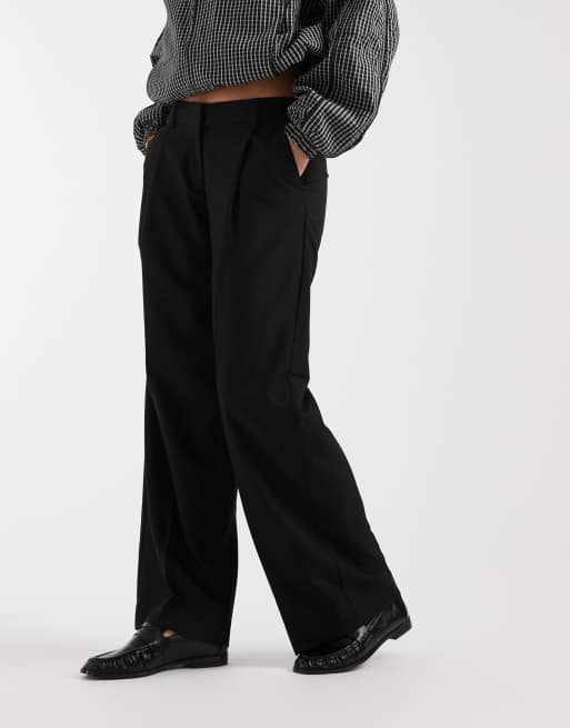 JJXX – Hose in Schwarz mit niedrigem Bund und weitem Bein, 2 von 5