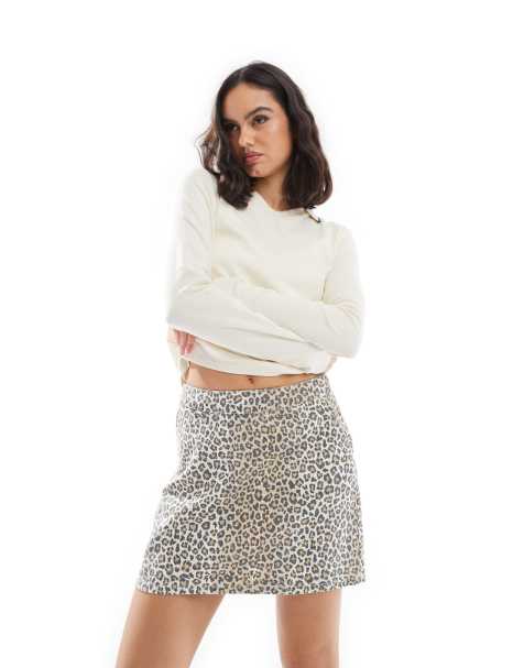 JJXX – Hosenrock mit Leopardenprint - view 1