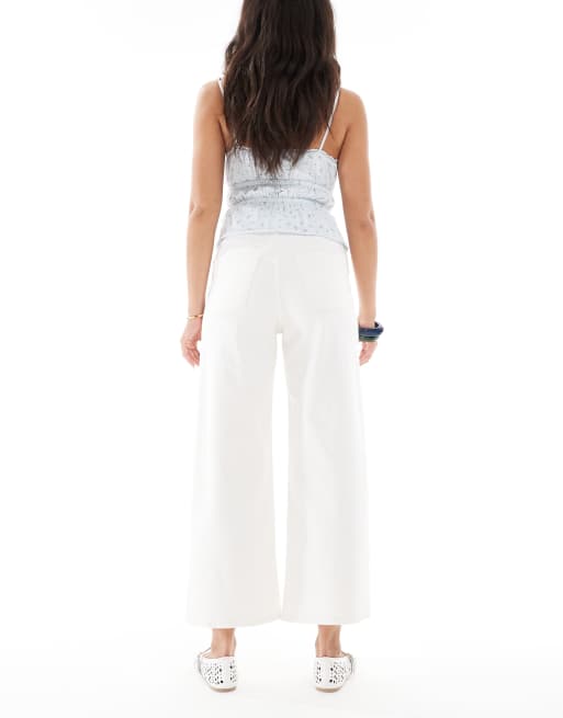 JJXX - Hvide culottes i denim , 2 af 5
