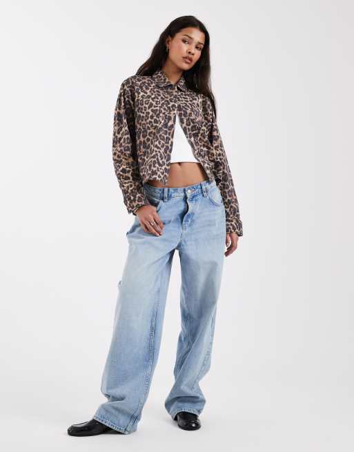 JJXX - Jakke med multifarvet leopardprint, 2 af 4