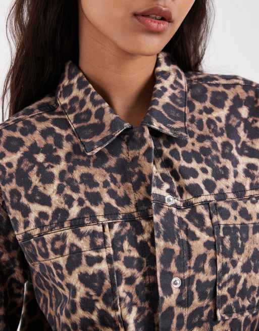 JJXX - Jakke med multifarvet leopardprint, 3 af 4