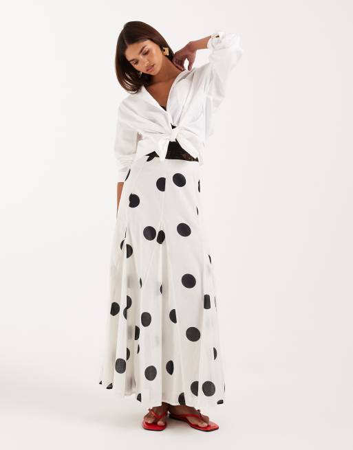 JJXX - Jamie - Oversized hvid skjorte i poplin, 3 af 4