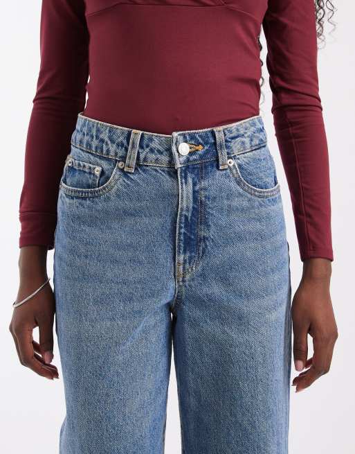 JJXX jean large taille haute Tokyo bleu délavé, 4 de 5