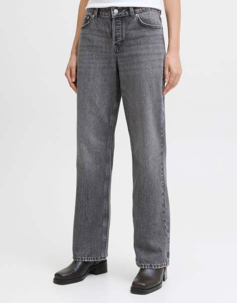 JJXX jean loose ample en denim gris foncé - view 1