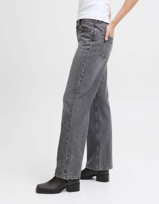 JJXX jeans med ledig passform i mörkgrå denim, 5 av 7
