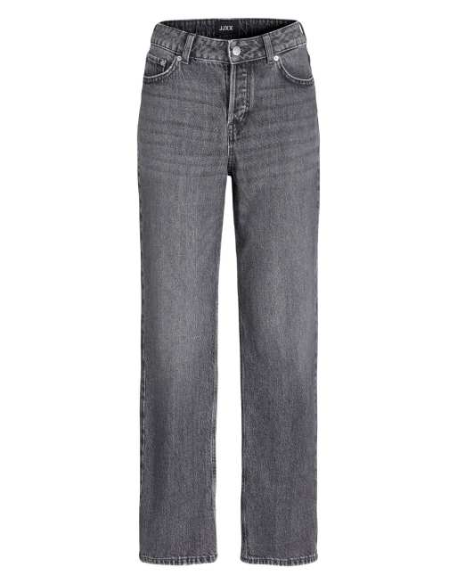 JJXX jeans med ledig passform i mörkgrå denim, 6 av 7