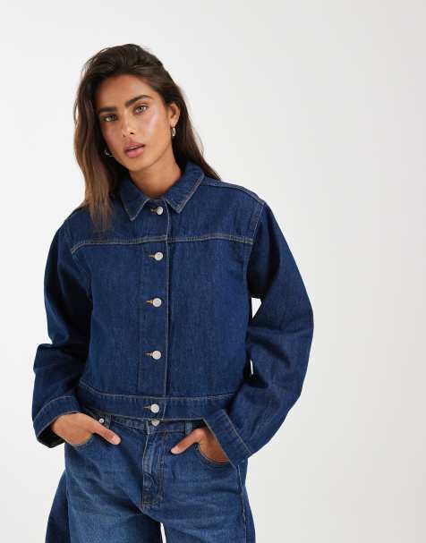 JJXX – Jeansjacke in Mittelblau - view 1