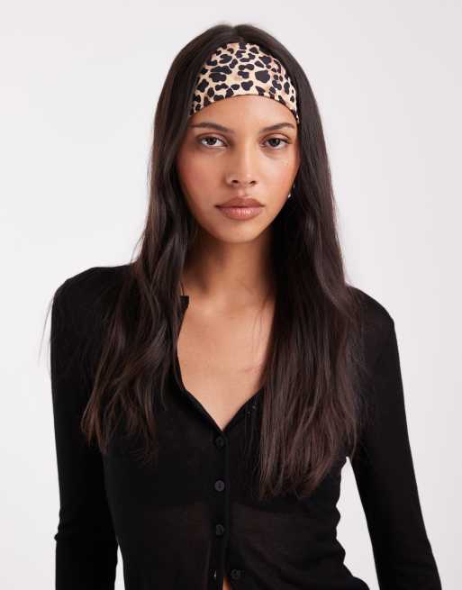 JJXX jersey hårbånd med leopardprint, 2 af 3