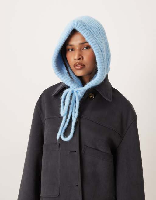 JJXX knit balaclava in blue | ASOS