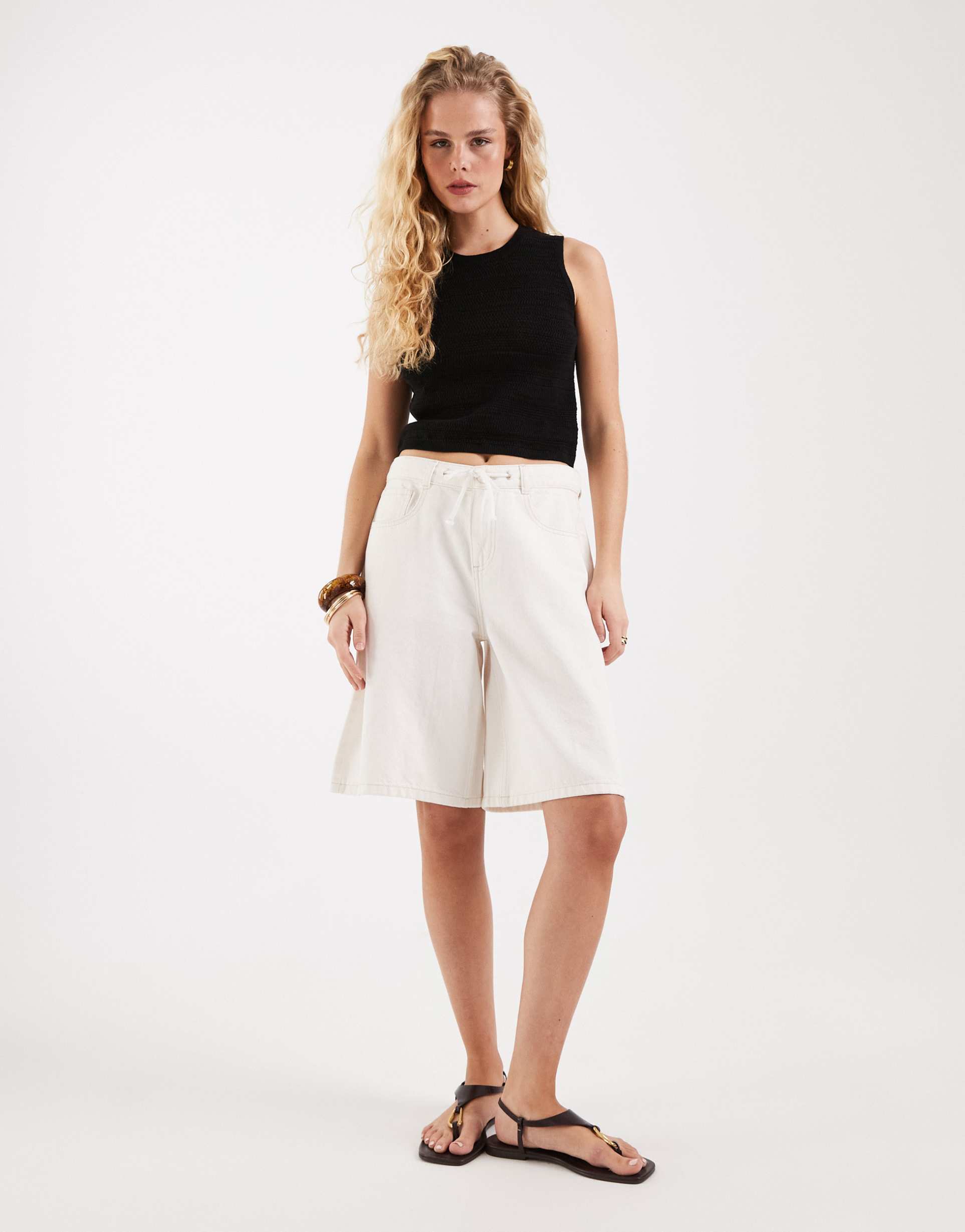 jjxx knit top in black
