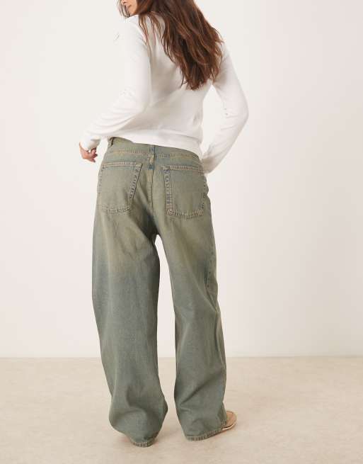 JJXX Kyoto baggy jeans in mid blue, 3 of 5