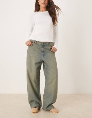 JJXX - Kyoto - Weite Jeans in Mittelblau