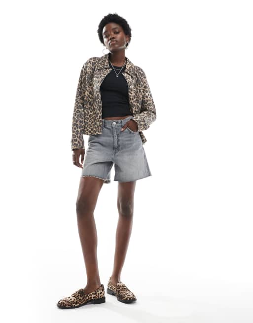 ジャケット・アウター MIX ANIMAL SHORT KNIT TOP FADE USAF ACADEMY JACKET / フェイド USAF アカデミー