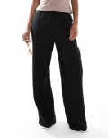 [JJXX] JJXX linen blend pants in black XL L32 Black