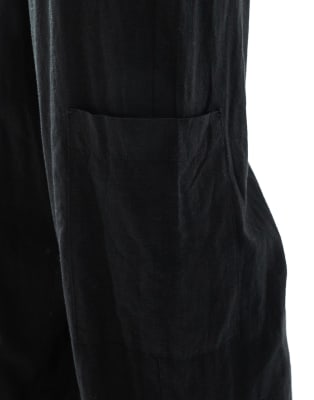 Jjxx Linen Blend Pants In Black