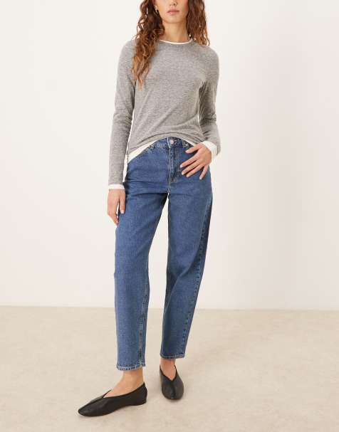 JJXX - Lisbon - Mom jeans in middenblauw - view 1