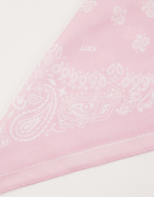 JJXX – Ljusrosa scarf i bandanastil, 2 av 3