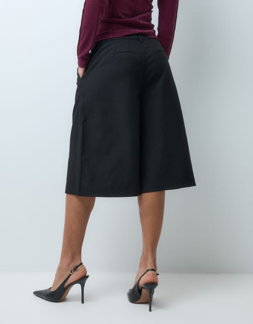 JJXX long tailored shorts in black, 5 of 5