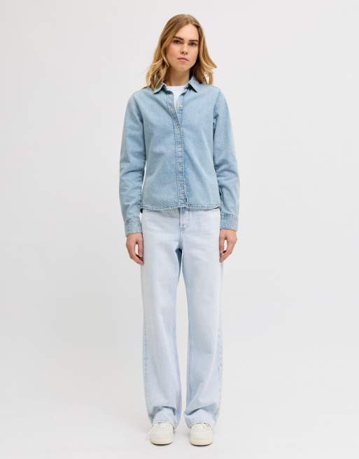JJXX Loose-fit jeans in light blue denim, 3 of 6