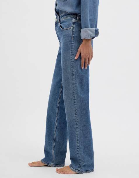 JJXX - Losvallende jeans in middenblauw denim - view 1