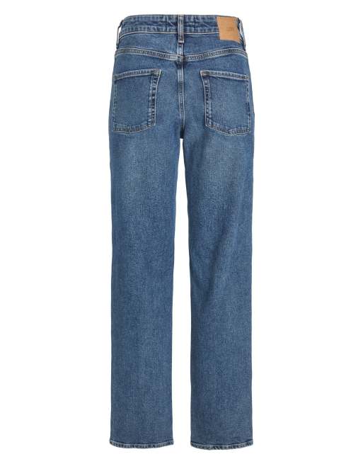 JJXX - Losvallende jeans in middenblauw denim, 3 van 5