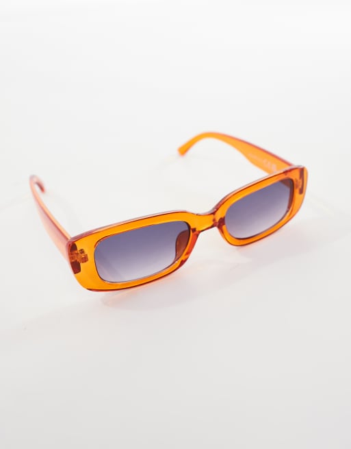 JJXX - Lunettes de soleil rectangulaires - Orange, 2 de 3