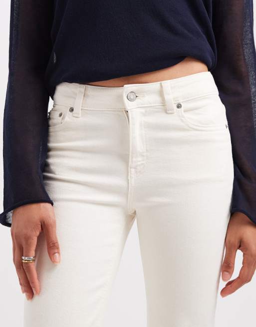 JJXX – Lyon – Verkürzte, schmale Jeans in Wollweiß, 5 von 5