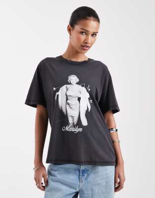 Jjxx Marilyn Oversized T-shirt In Blue