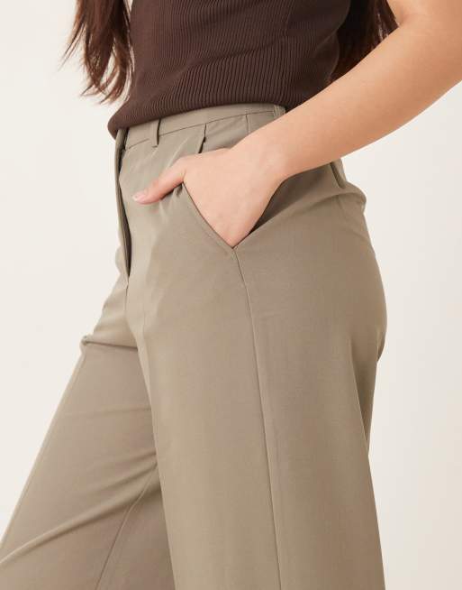 JJXX – Mary – Elegante Hose in Beige mit hohem Bund, 4 von 5