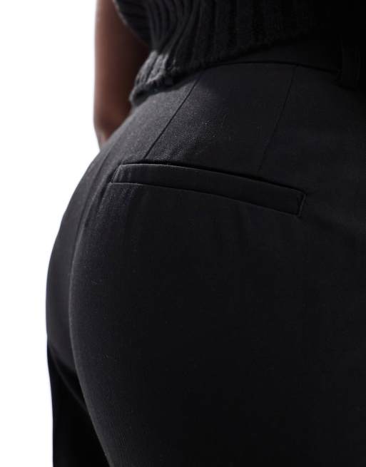 JJXX Mary high waisted tailored pants in black, 4 of 5