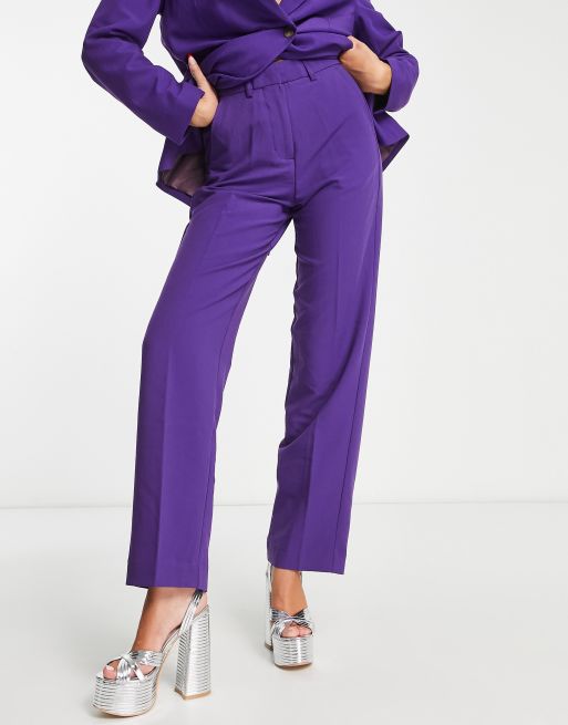 Zara on sale pantaloni viola