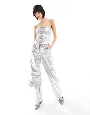 JJXX METALLIC BANDEAU TOP 