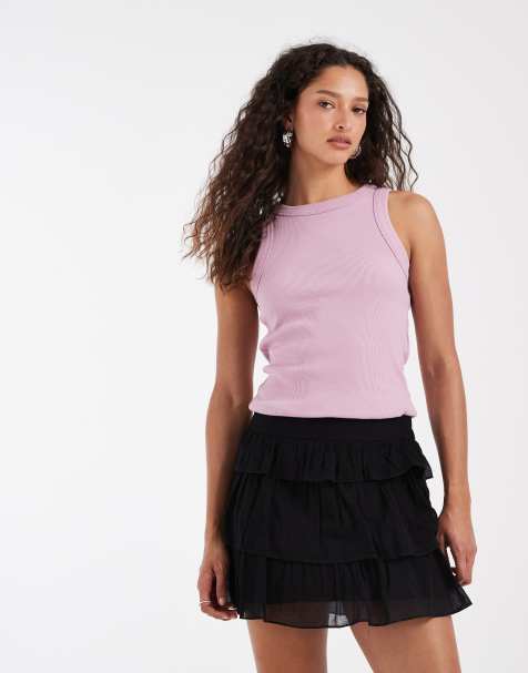 JJXX - Minifalda negra con volantes - view 1