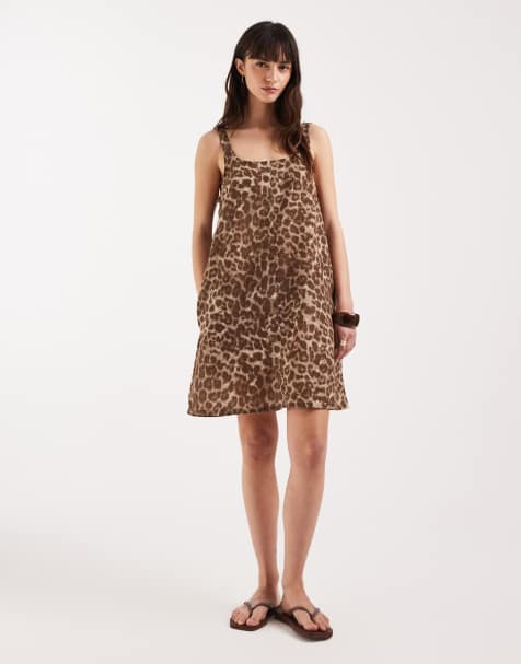 JJXX - Minikjole med leopardprint - view 1