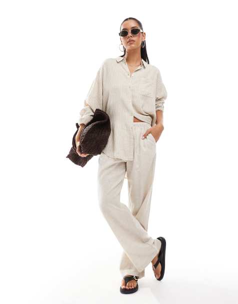 JJXX Mix & Match feather grey stripe set - view 1