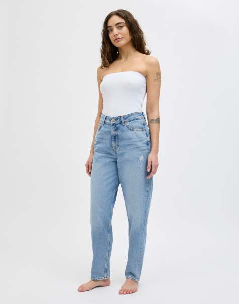 JJXX - Mom jeans in middenblauw denim - view 1