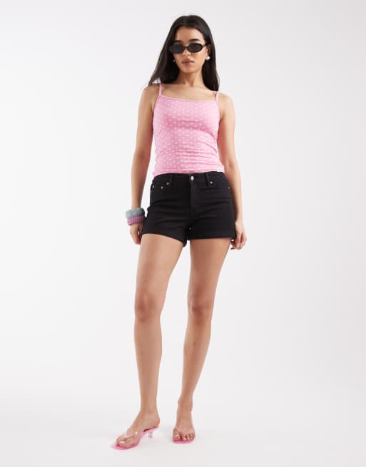 JJXX - Nice - Short en jean à revers - Noir, 2 de 5