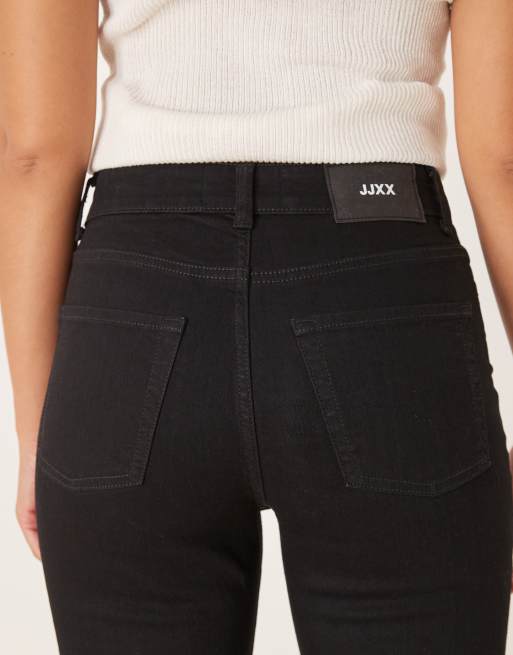 JJXX Nice slim straight jeans in black, 4 of 5