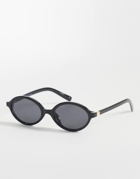 JJXX – Ovale Sonnenbrille in Schwarz - view 1