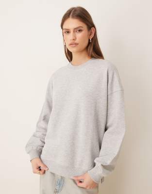 Jjxx Oversized Sweatshirt In Gray